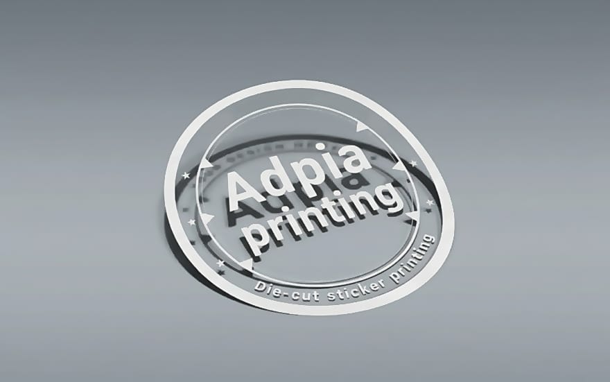 シングル型 特殊紙型抜きシール格安印刷 シングル型 特殊紙型抜きシール格安印刷