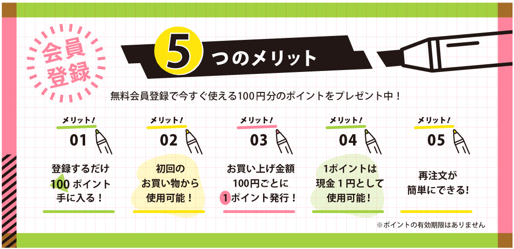 ネット印刷サイト会員登録のメリット