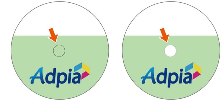 katanuki_Shiagari02 型抜き印刷、型抜き商品タグの仕上がり1