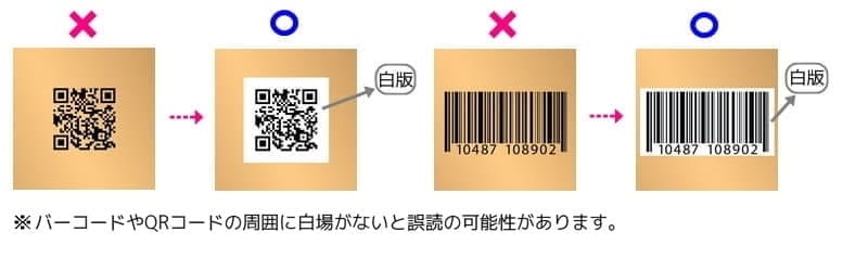 QRコードやバーコードのホワイト印刷データ作成方法