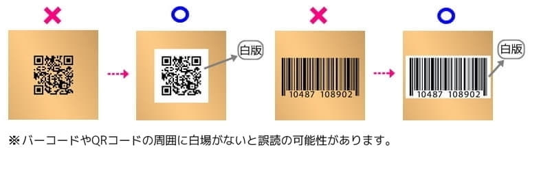 QRコードやバーコードのホワイト印刷データ作成方法